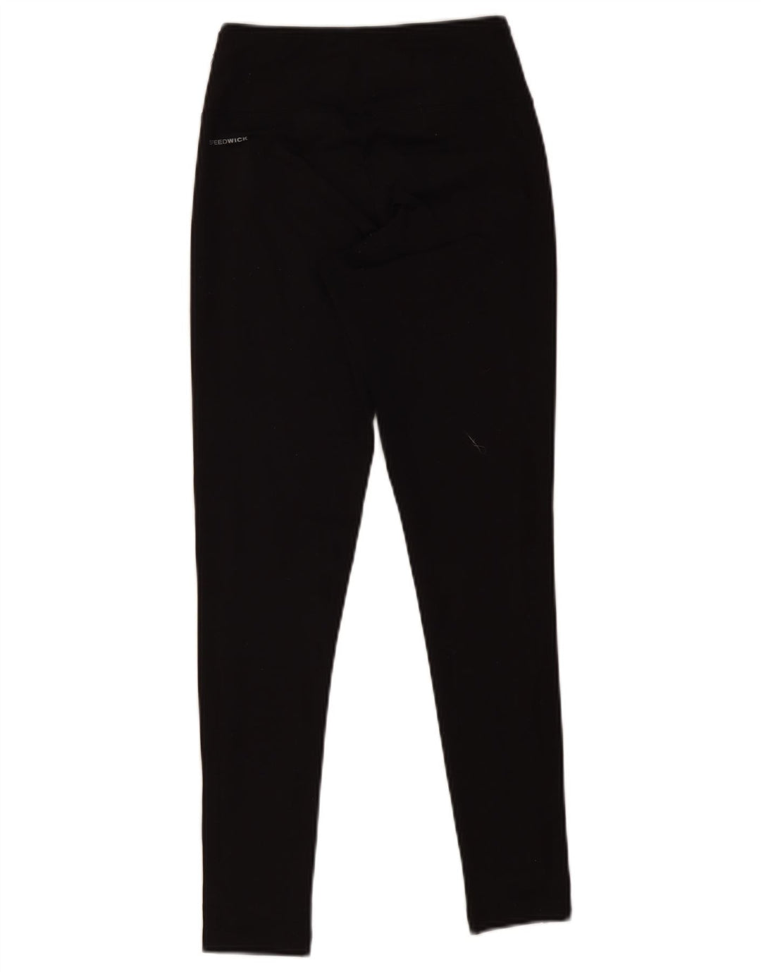 REEBOK Damen Leggings UK 4/6 XS Schwarz Polyester