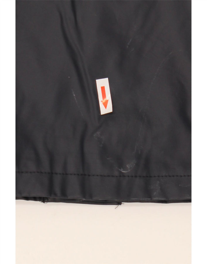 ZARA Herren-Windbreaker-Mantel mit Kapuze, Gr. 40, groß, marineblau, Polyester