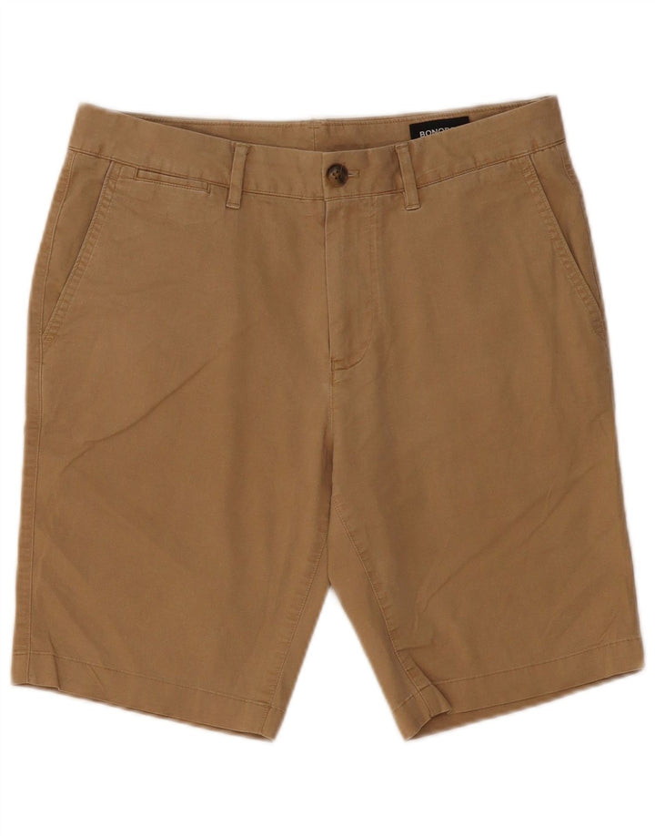 BONOBOS Herren Chinoshorts W30 Mittelbeige Baumwolle