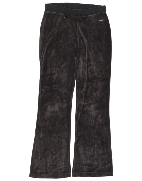 Champion Damen-Trainingshose aus Velours, UK 12, mittelgrau, Batikfärbung