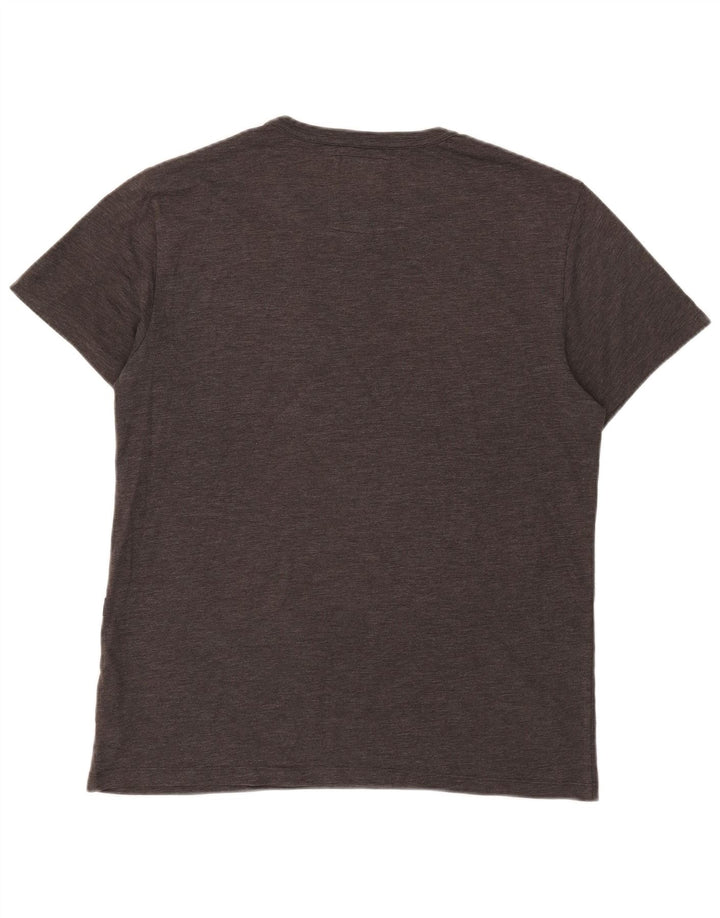 G-Star Herren T-Shirt mit normaler Passform, groß, graue Baumwolle