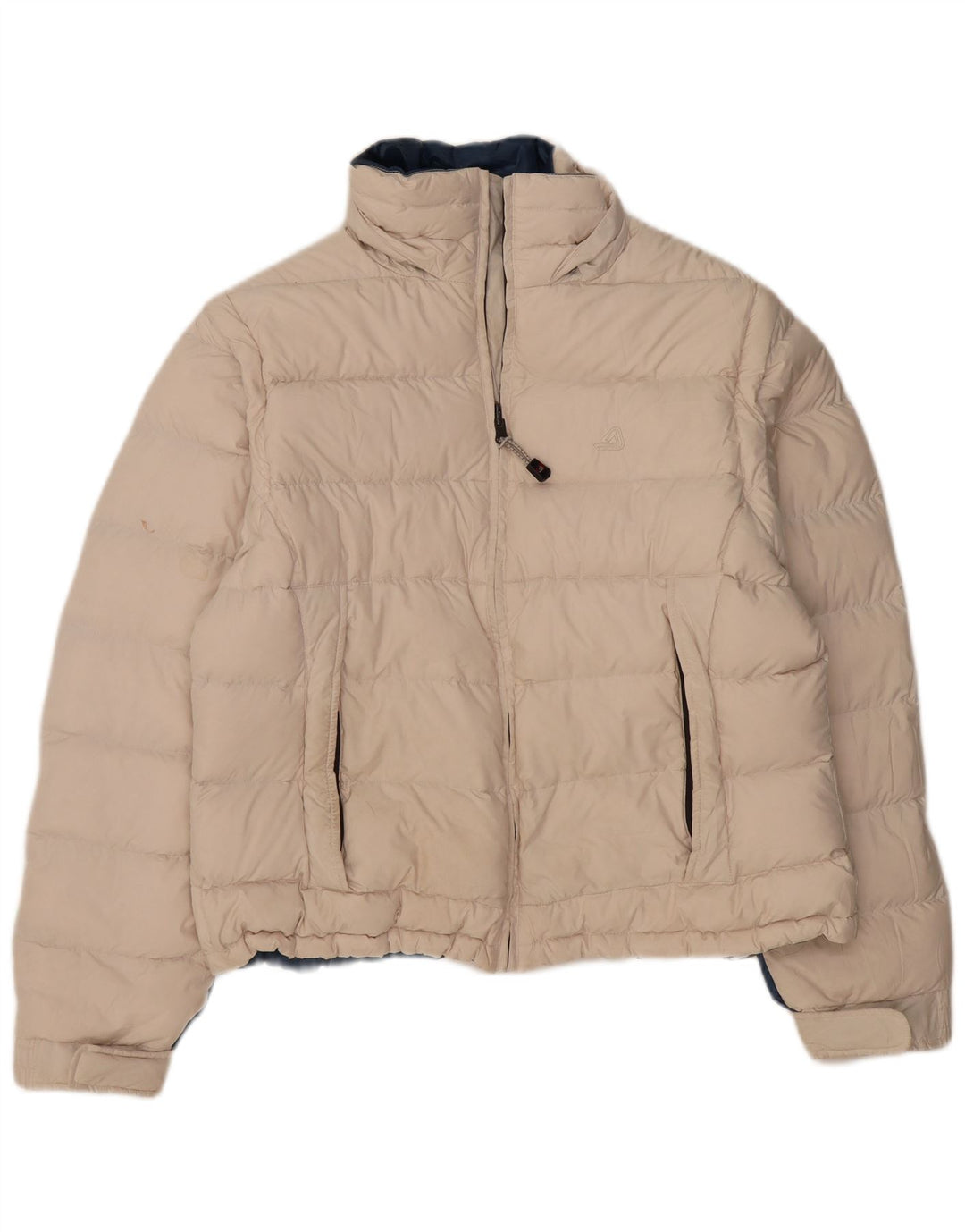 Dolomite Damen Crop Graphic Wattierte Jacke UK 18 XL Blauer Farbblock