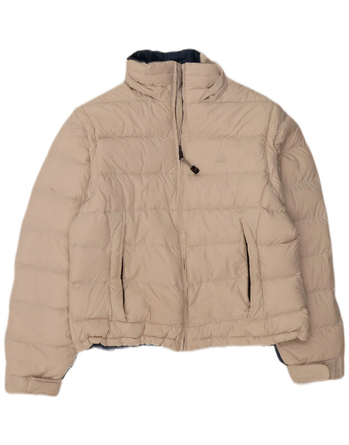 Dolomite Damen Crop Graphic Wattierte Jacke UK 18 XL Blauer Farbblock