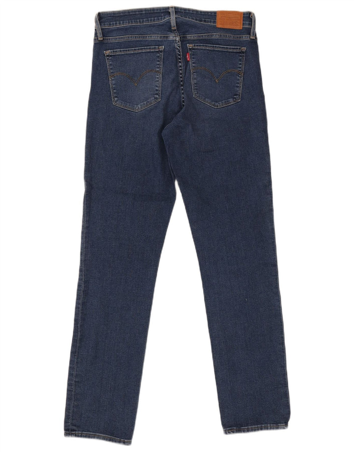 Levi's Damen 712 Slim Jeans W30 L30 Blaue Baumwolle