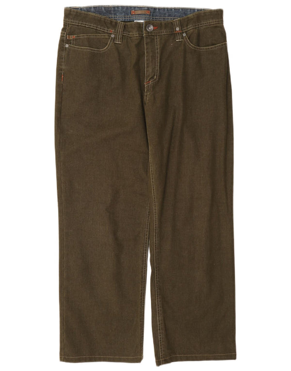 Columbia Gerade Freizeithose für Herren, W34, L29, Khaki, Baumwolle