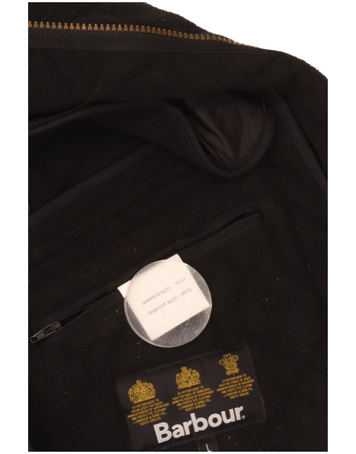 Barbour Herren Steppjacke UK 40 Large Schwarz Polyester
