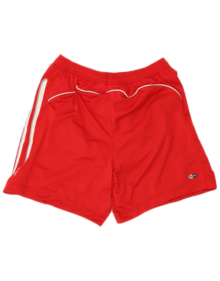 Adidas Herren Sportshorts Mittelrotes Polyester