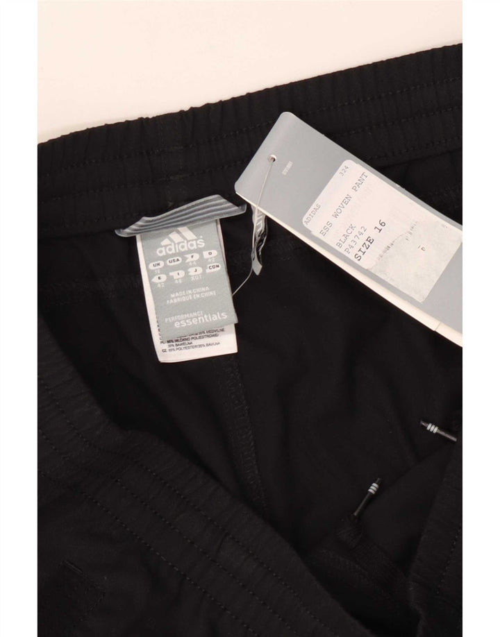 Adidas Damen Climalite Regular Bootcut Hose UK 16 Large W34 L31 Schwarz