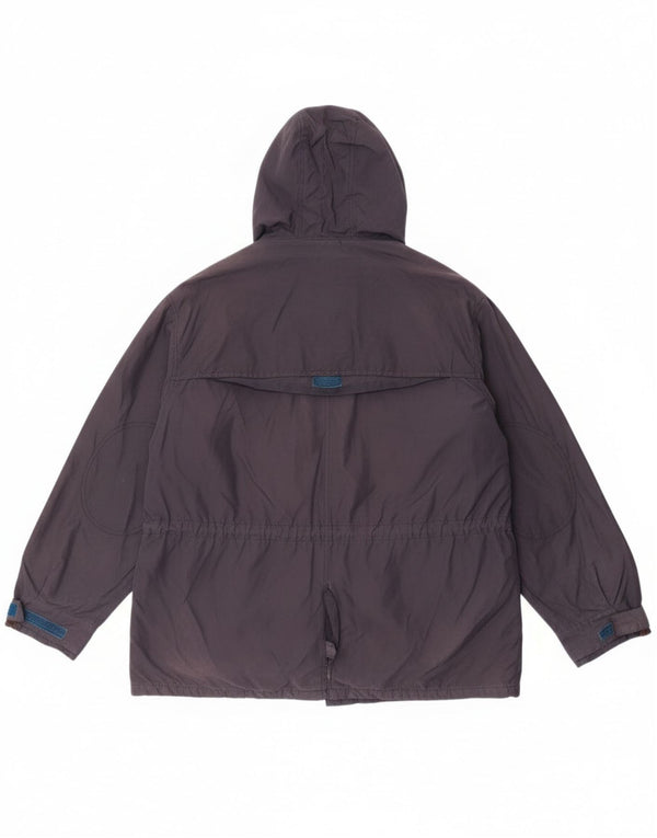 Barbour Damen-Parka mit Kapuze, UK 18, XL, Marineblau, Baumwolle