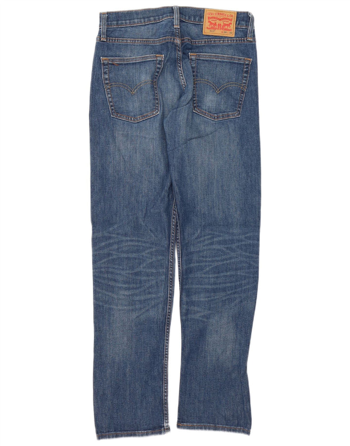Levi's Herren 513 Slim Jeans W30 L32 Blaue Baumwolle