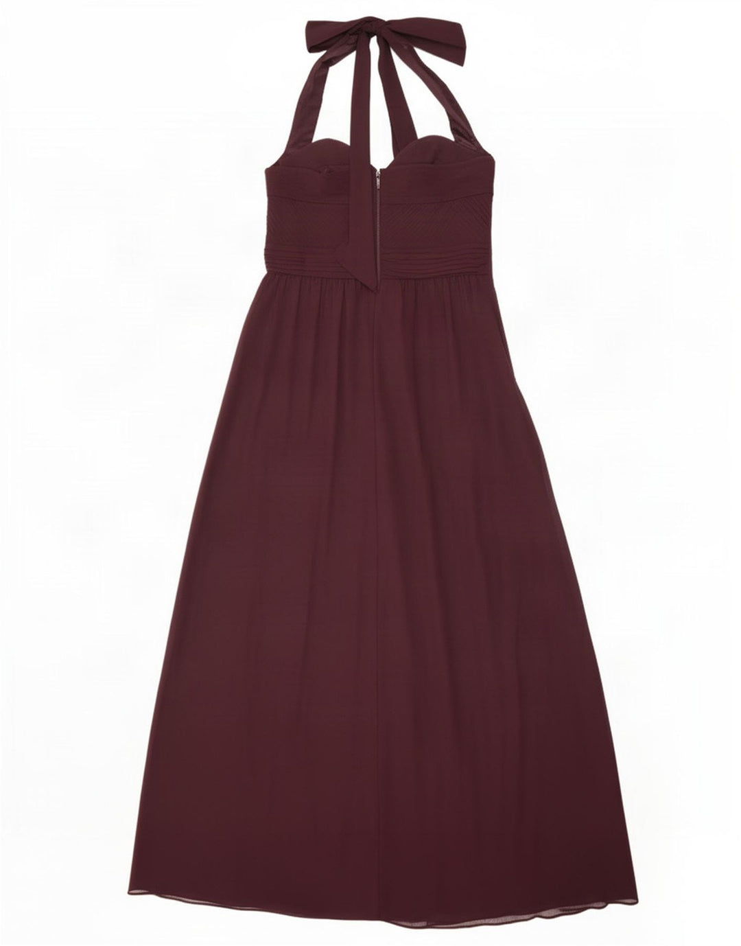 Coast Maxi-Neckholder-Kleid für Damen, UK 12, mittleres Burgunderrot, Polyester