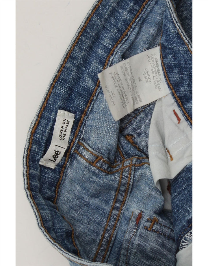 LEE Womens Denim Bermuda Shorts US 4 Small W28 Blue Cotton Vintage Lee and Second-Hand Lee from Messina Hembry 