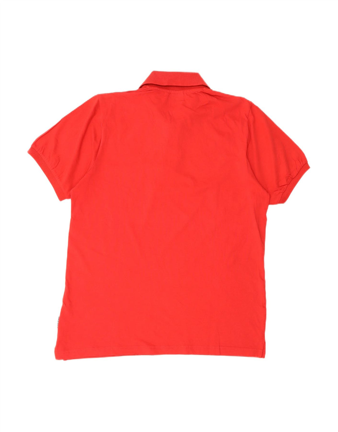 GIANMARCO VENTURI Mens Polo Shirt Large Red Cotton