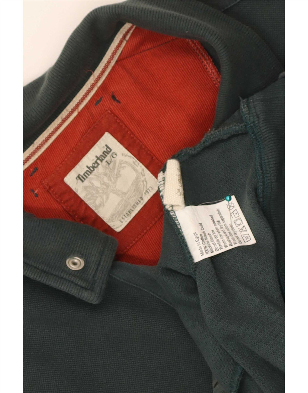 Timberland Herren-Trainingsanzug-Top-Jacke, große grüne Baumwolle