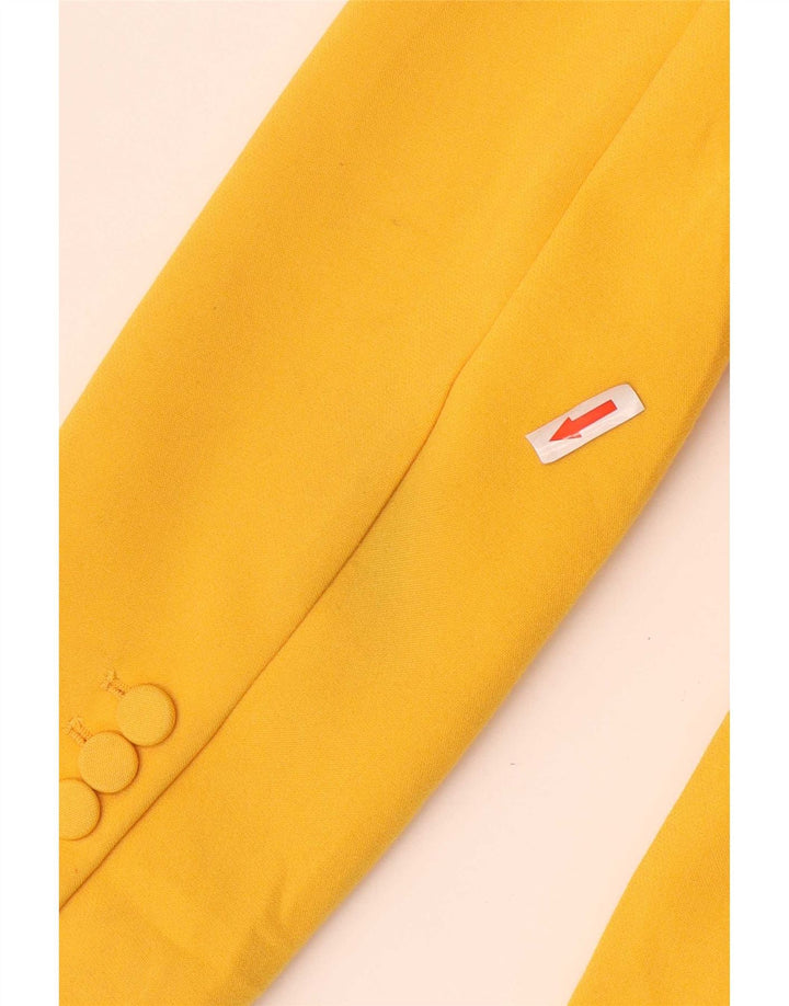 Zweireihiger Blazer für Damen von Zara, Größe 44, Gelb