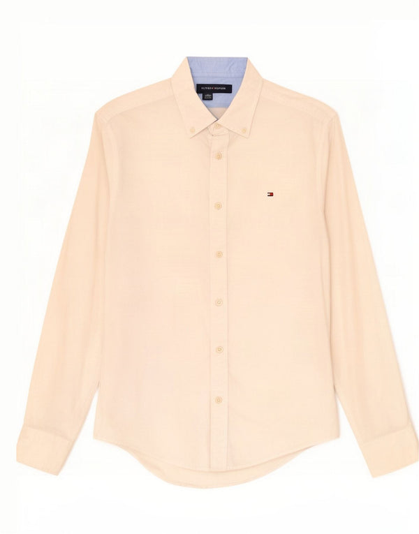 Tommy Hilfiger Mens Shirt XS White Cotton