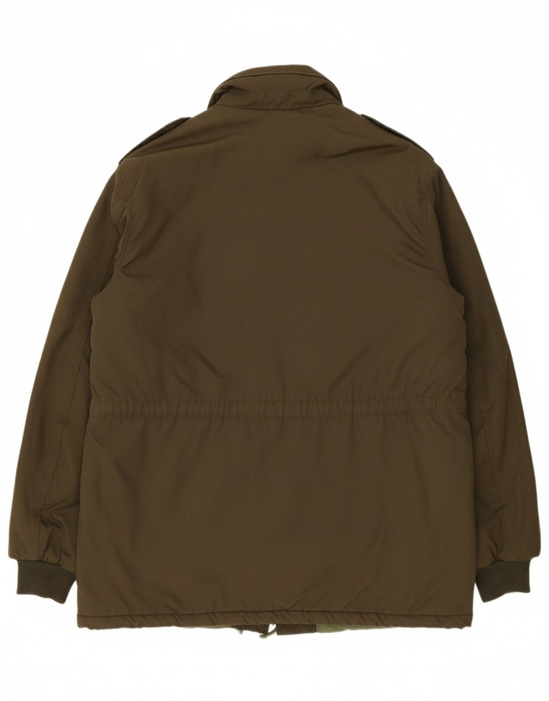 WHISTLE Mens Military Padded Jacket UK 42 XL Khaki