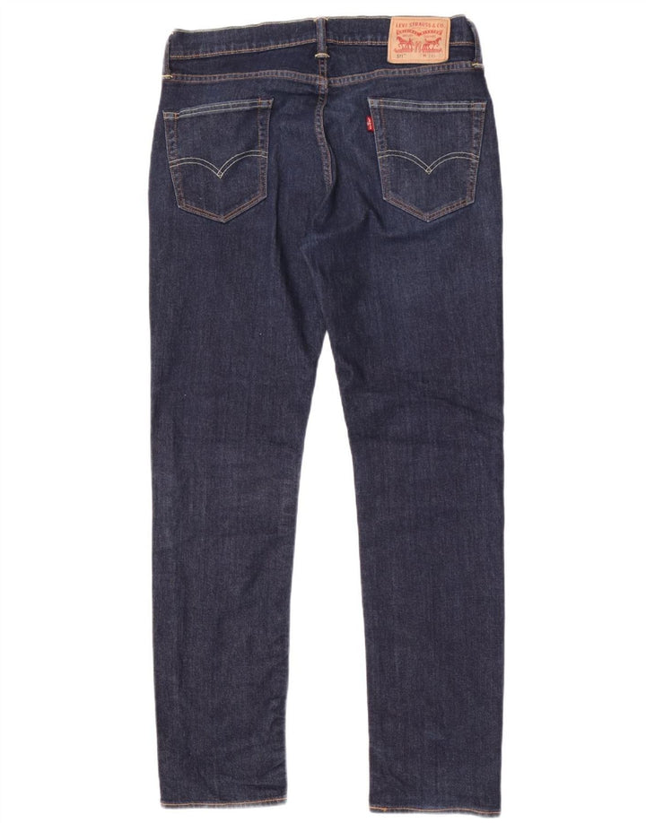 Levi's Herren 511 Slim Jeans W34 L32 Marineblau Baumwolle