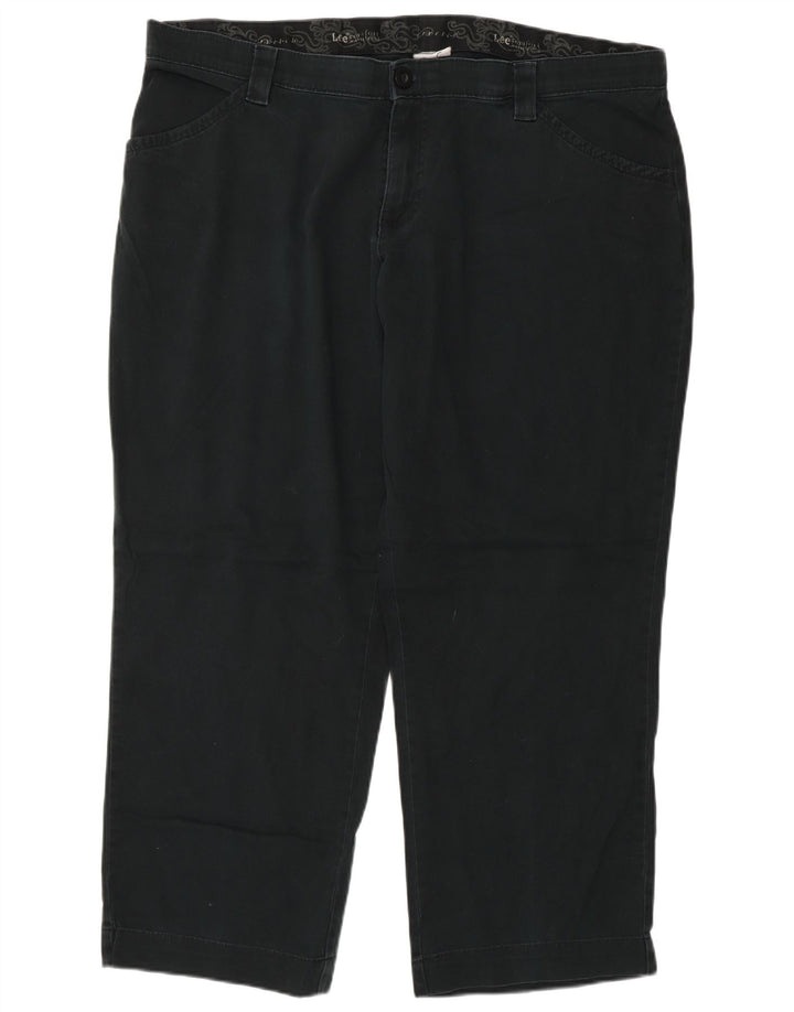 Lee Damen gerade Freizeithose W40 L27 Marineblau