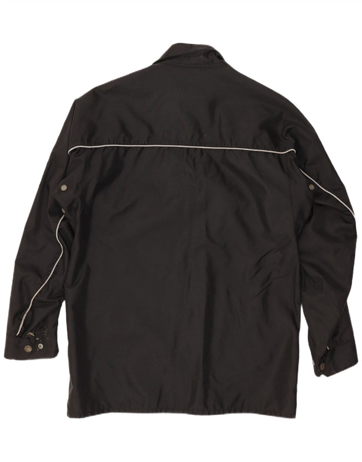 Belstaff Herren Racer Jacke UK 38 Mittelschwarzes Nylon