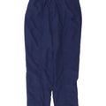 Reebok Damen-Trainingshose UK 12 Mittel Marineblau Polyester