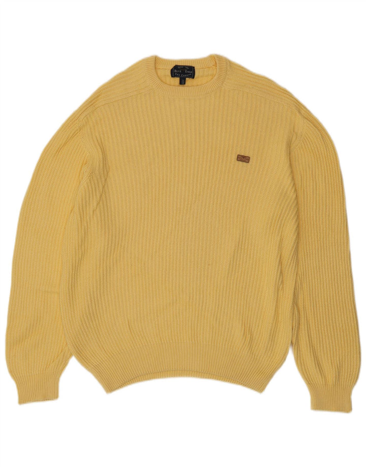LES COPAINS Damen Blue Eagle Pullover mit Rundhalsausschnitt IT 48 XL Gelb