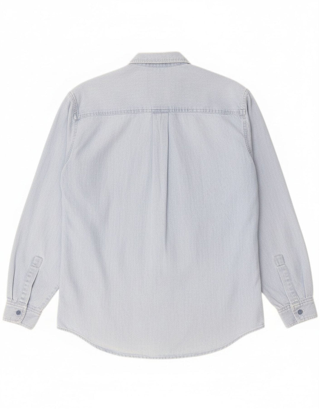 Quarry Herren-Jeanshemd aus mittelblauer Baumwolle