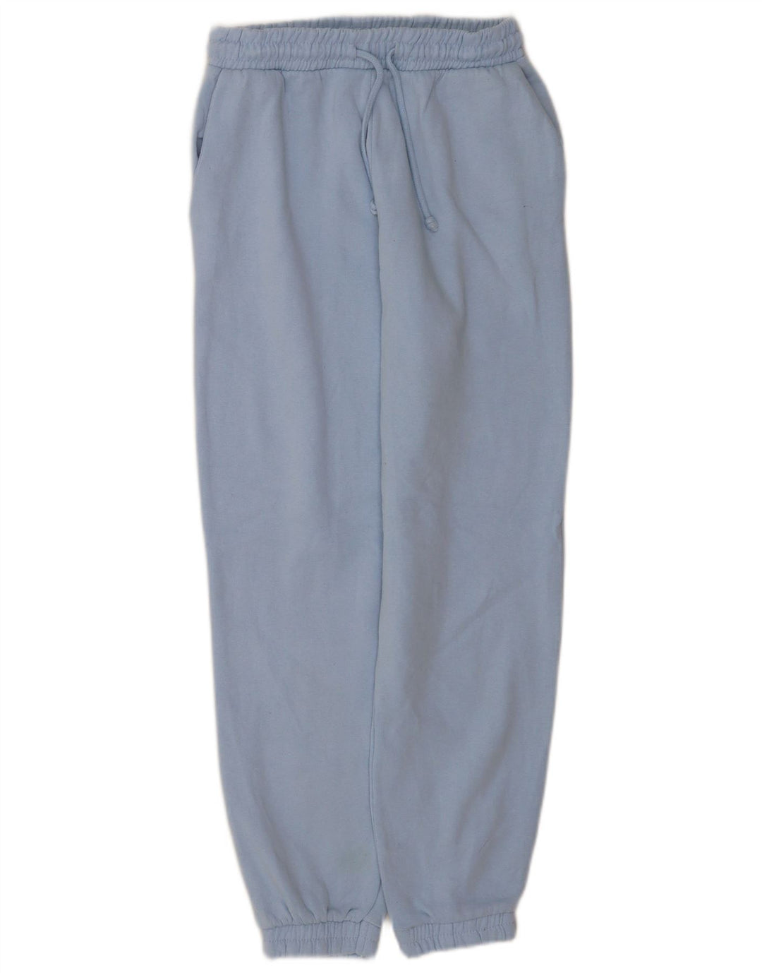 Zara Damen Trainingshose Jogger UK 12 Mittelblaues Polyester