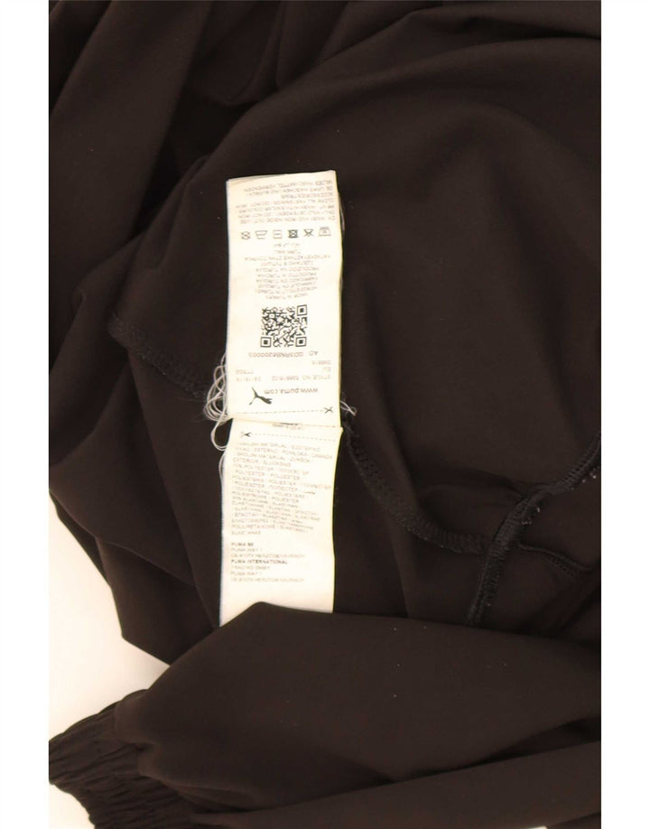 Puma Damen One Shoulder Bodysuit UK 10 Small Schwarz Polyester