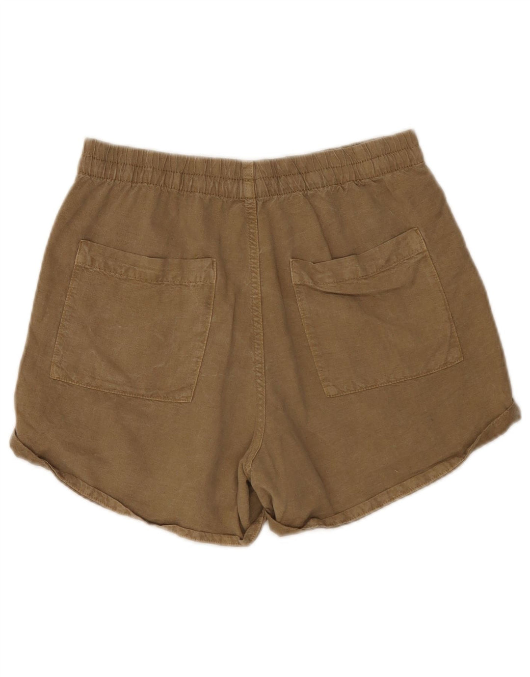 Zara Damen Freizeitshorts XS W24 Khaki