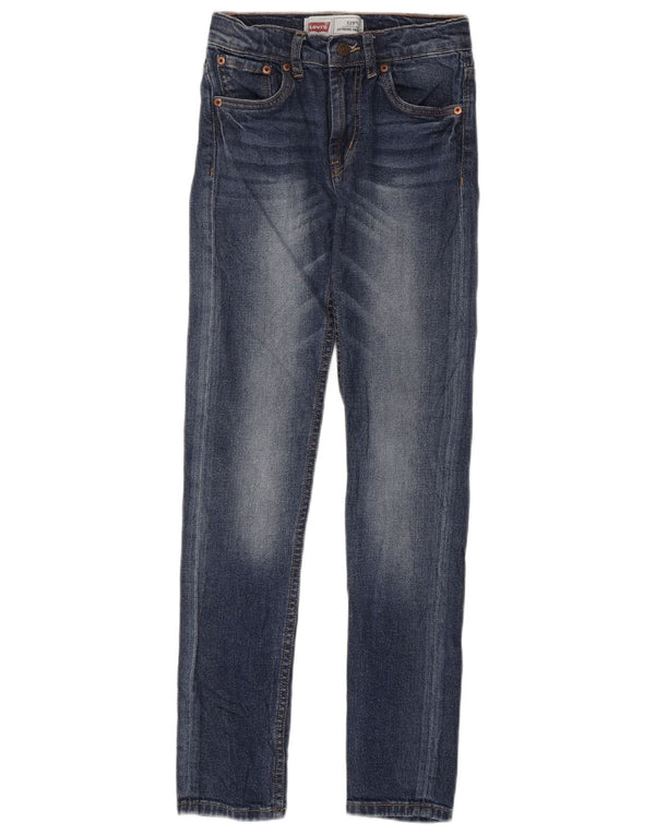 Levi's 519 Skinny Jeans für Jungen, 11–12 Jahre, W24 L29, blaue Baumwolle