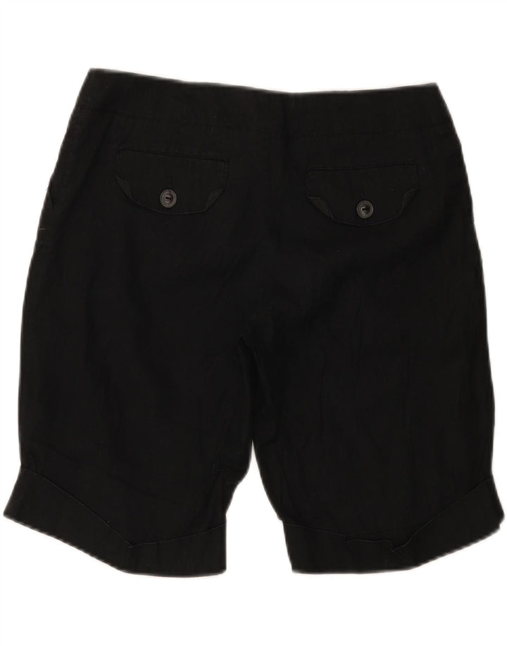MOSSIMO Womens Chino Shorts US 6 Medium W32 Black Linen Vintage Mossimo and Second-Hand Mossimo from Messina Hembry 