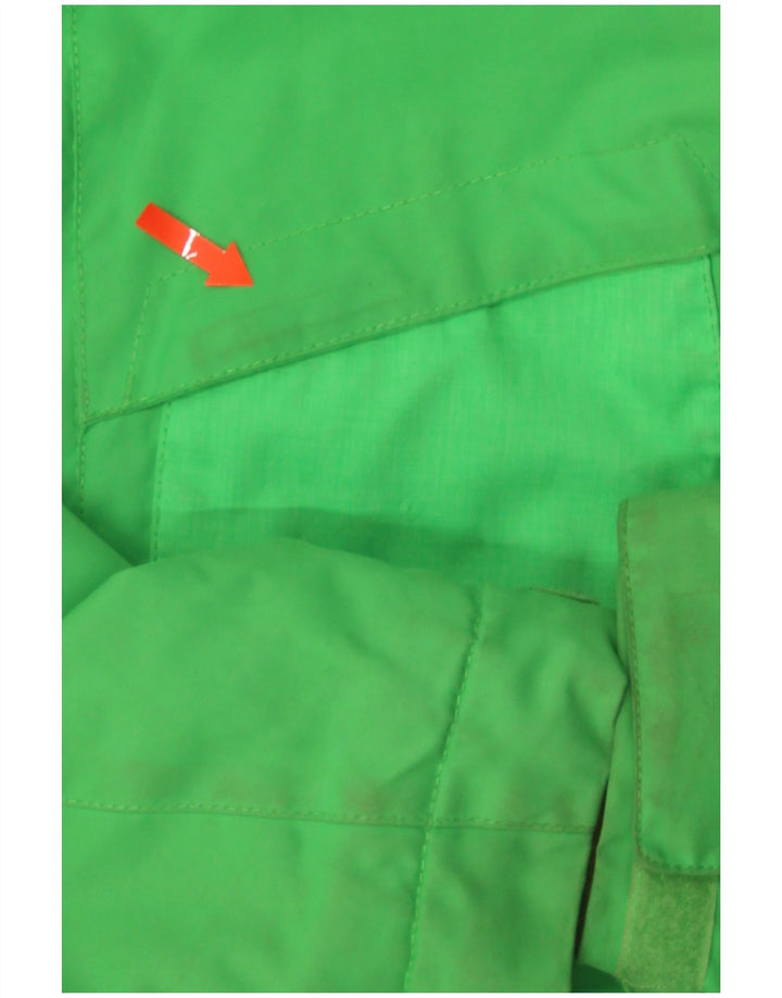 Quiksilver Windjacke für Jungen, 11–12 Jahre, Mittelgrün, Farbblock