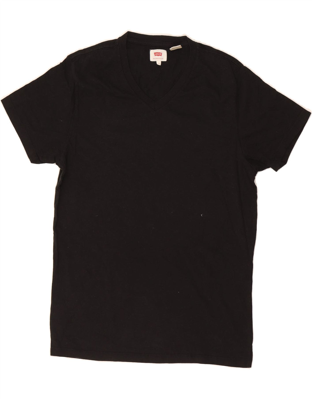 LEVI'S Mens T-Shirt Top Small Black Vintage Levi's and Second-Hand Levi's from Messina Hembry 