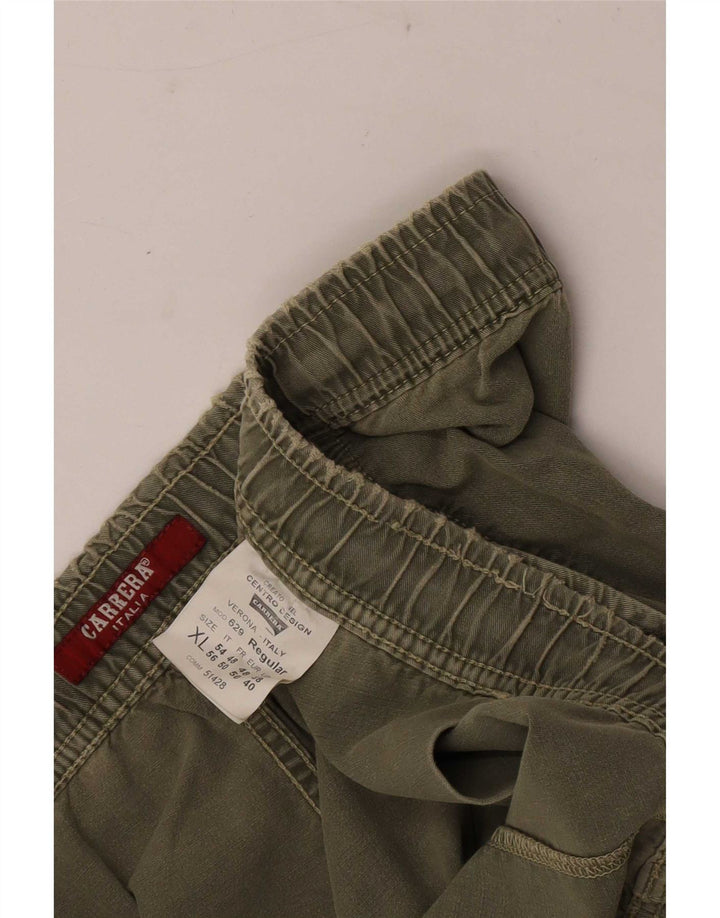 Carrera Herren Regular Chino Shorts XL W38 Khaki Baumwolle
