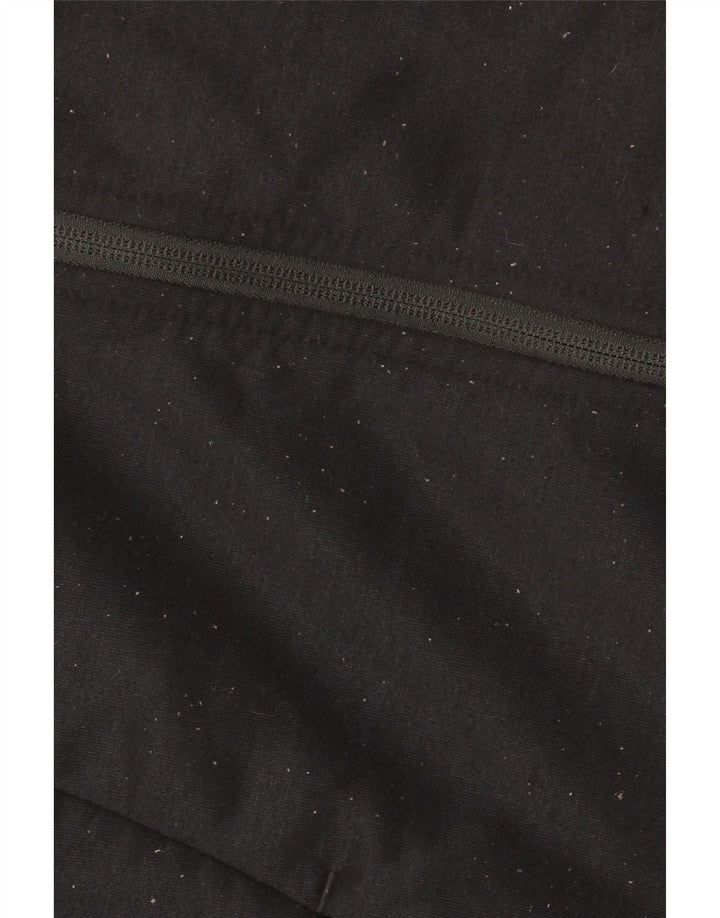 THE NORTH FACE Jungen-Kapuzenpullover mit Reißverschluss, 14–15 Jahre, XL, schwarzes Polyester