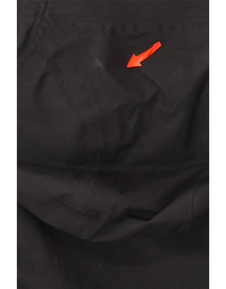 The North Face Herren-Regenjacke mit Kapuze, UK 40, großes schwarzes Nylon