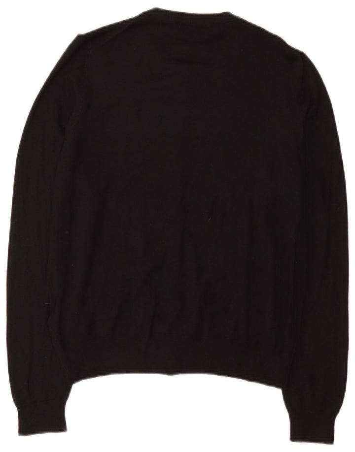 Marks & Spencer Damen-Cardigan-Pullover UK 14 Große schwarze Viskose