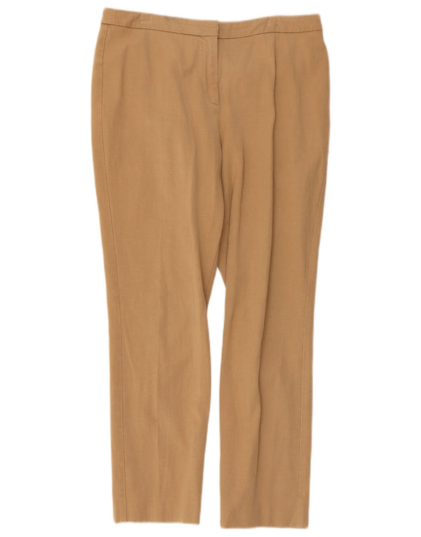 John Lewis Damen Slim Freizeithose UK 12 Medium W30 Beige Viskose