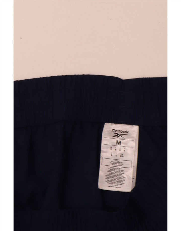 Reebok Herren-Trainingshose, Jogginghose, Mittelblau, Polyamid