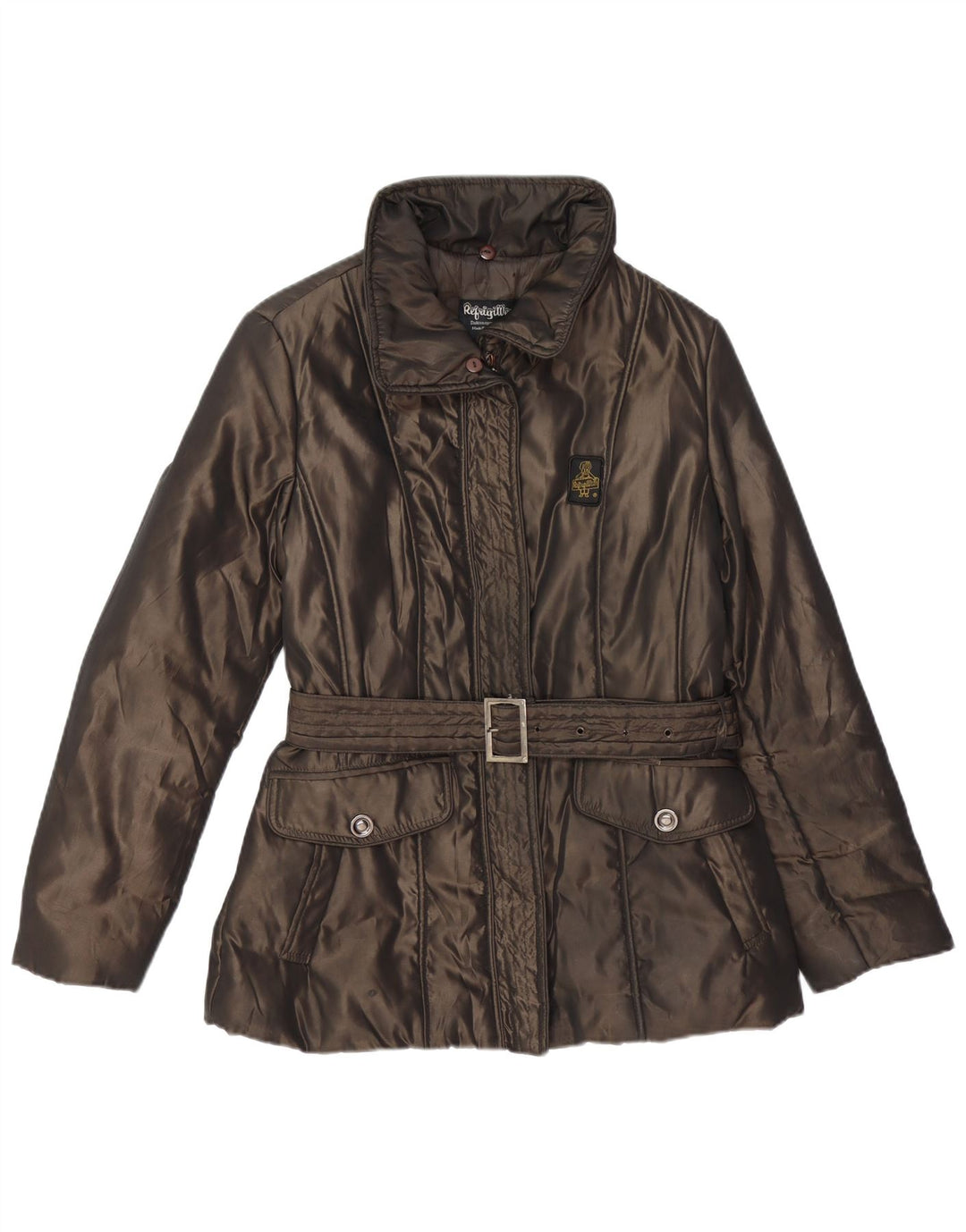 REFRIGIWEAR Damen Cruz Wattierte Jacke UK 14 Mittelbraun