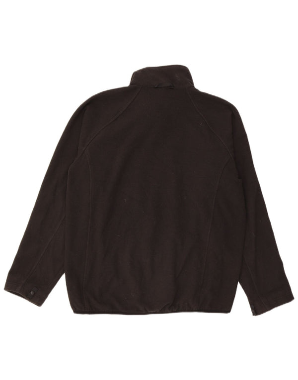 The North Face Mens Liner Fleece Jacket UK 38 Medium Black Polyester