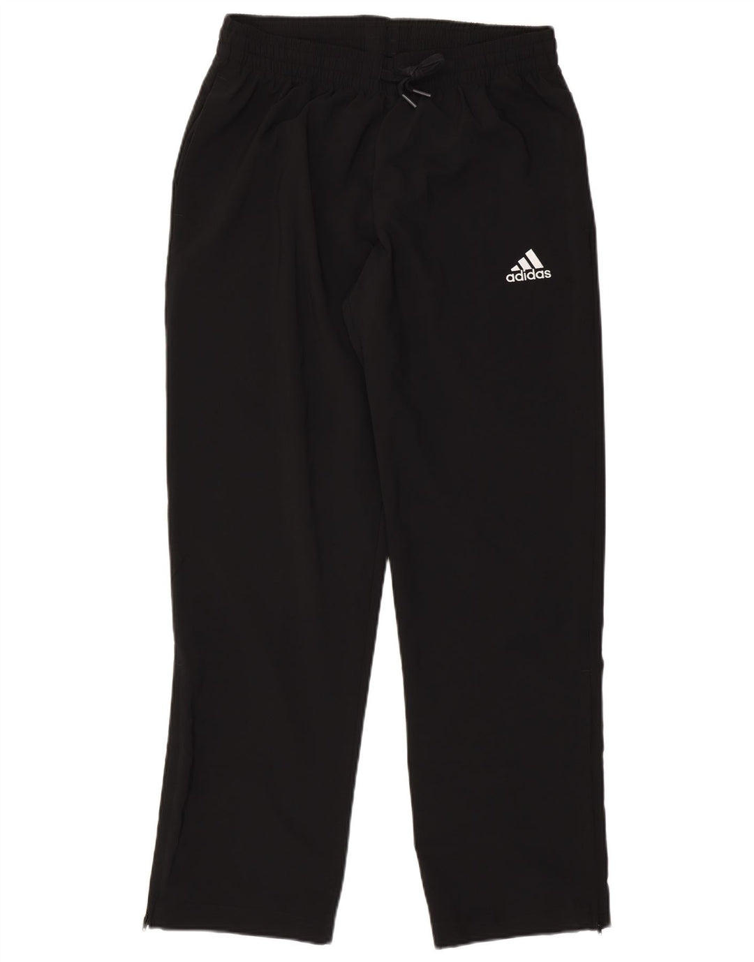 Adidas Herren-Trainingshose, groß, aus schwarzem Polyester