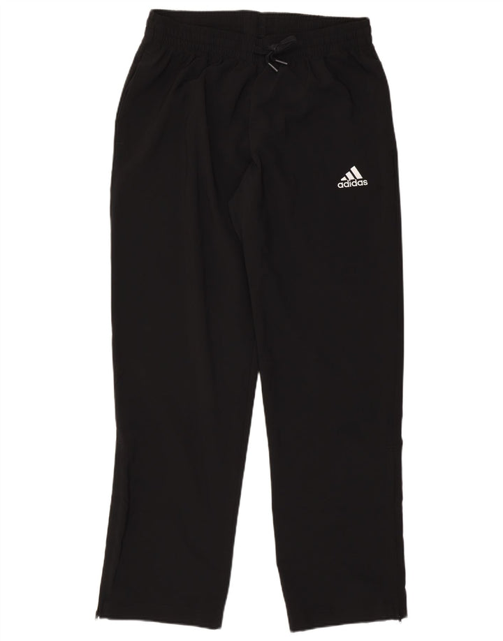 Adidas Herren-Trainingshose, groß, aus schwarzem Polyester
