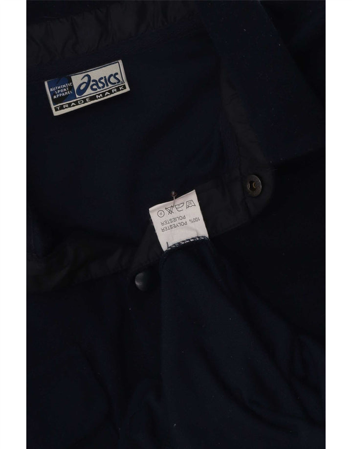 Asics Lumberjack Fleece-Shirt für Herren, groß, marineblau, Polyester