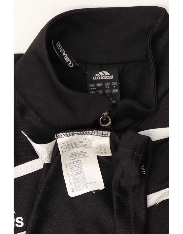Adidas Herren Clima 365 Pullover Trainingsanzug Top UK 38/40 Medium Schwarz