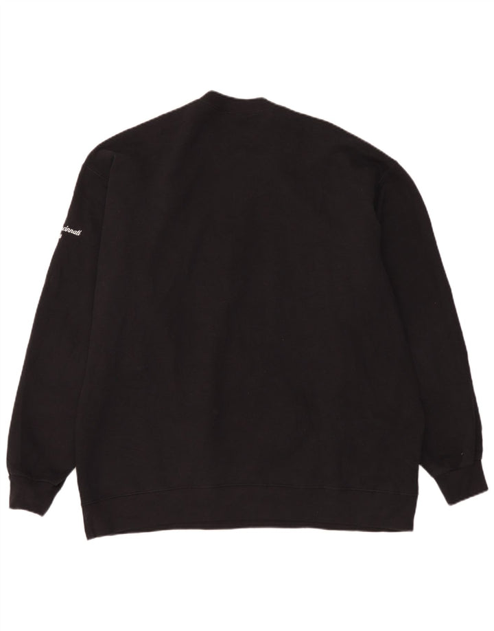Champion Herren Sweatshirt Pullover 2XL Schwarz Baumwolle