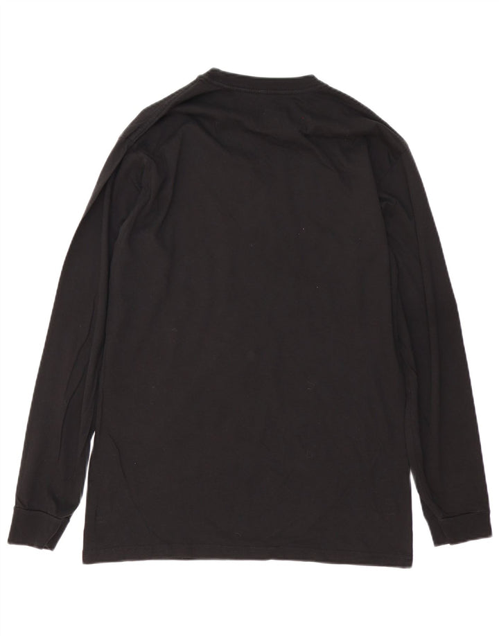 Vans Herren Classic Fit Graphic Top Langarm Mittelschwarz Baumwolle Schmetterling