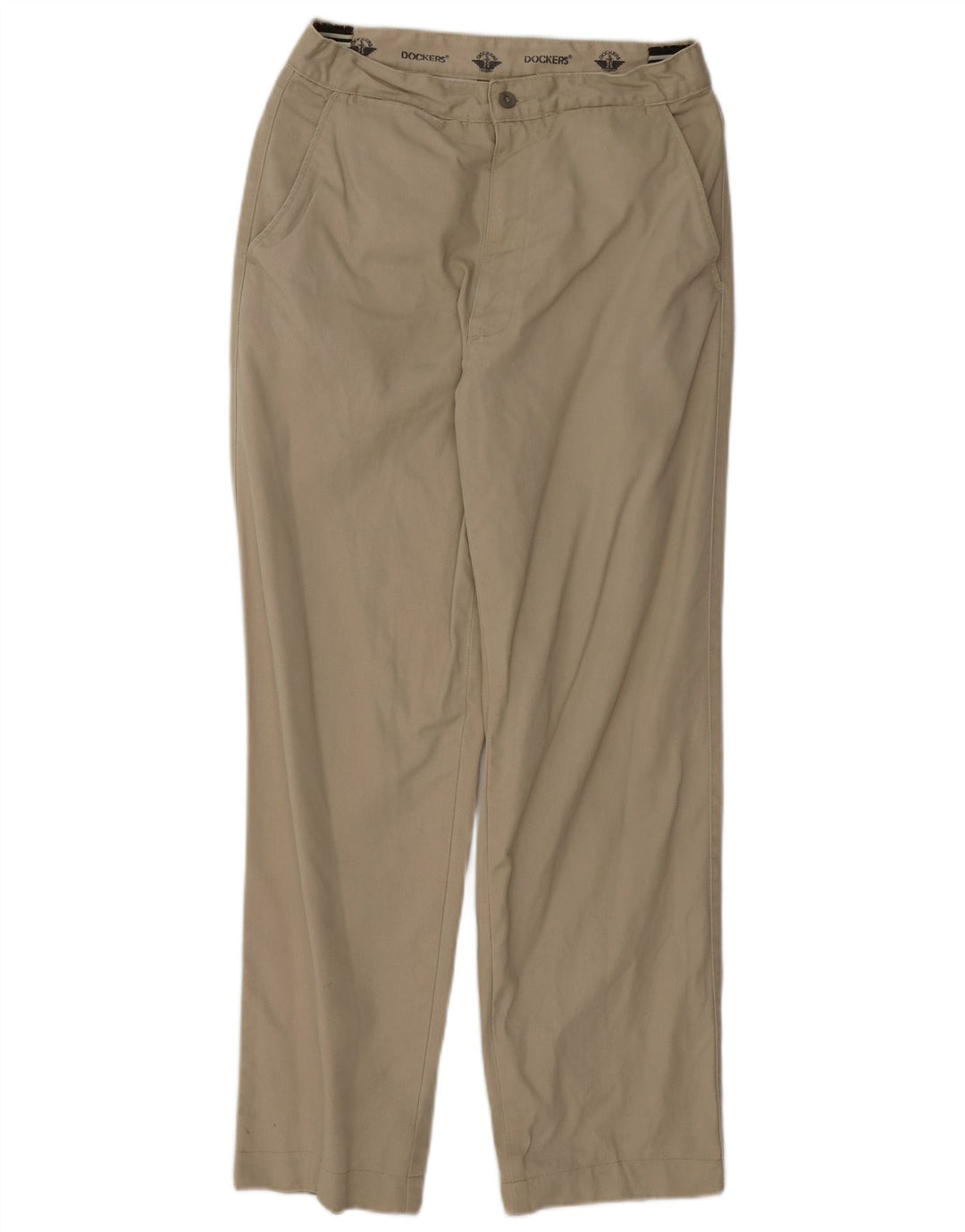 DOCKERS Gerade Chinohose für Herren, W30, L28, Beige