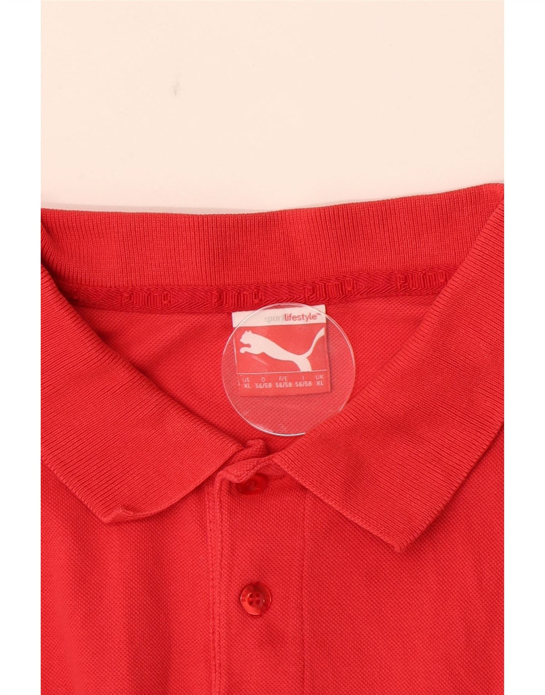 Puma Herren Poloshirt XL Rosa
